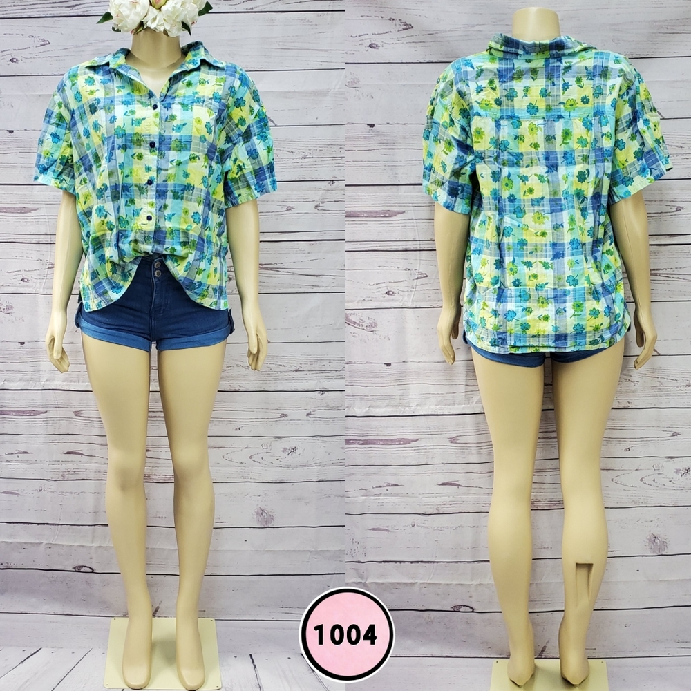 bobbie brooks xl button shirt